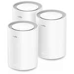 CUDY Mesh Solution M1800 3-pack AX1800 Gigabit Wi-Fi 6 2.5G