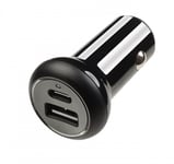 Vivanco Billaddare Super Fast Car Charger 2x24W Svart