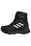 adidas Terrex Snow Hook-and-Loop Cold.RDY Winter Shoes Trail Running, Core Black/Chalk White/Grey Four, 1 UK