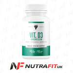 TREC NUTRITION VIT D3 MAGNESIUM vitamin D immune system support fatigue 60 caps