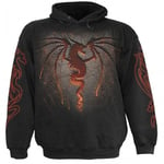 Spiral Direct Unisex Adult Dragon Furnace Hoodie - XXL