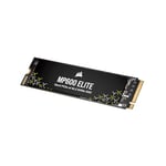 Corsair MP600 ELITE 4TB M.2 PCIe Gen4 x4 NVMe SSD – M.2 2280 – Up to 7,000MB/sec Sequential Read – High-Density 3D TLC NAND – For Desktops and Laptops – Black