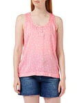 United Colors of Benetton Women's Tank top 5uefdh007 Undershirt, Pink Patterned 73w, S