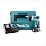 Akkuruuvimeisseli Makita Dfs 452 RM1J, 18 V, akulla ja laturilla