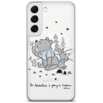 ERT GROUP Coque de téléphone Portable pour Samsung S22 Original et sous Licence Officielle Disney Motif Winnie The Pooh and Friends 008 adapté à la Forme du téléphone Portable, partiel imprimé