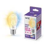 WiZ Smart Bulb, E27, 60W, Dimmable with Dynamic Scenes, Smart LED Connected WiFi Works with Alexa, Google Assistant & HomeKit, App Control for Livingroom, Bedroom, Energy Monitoring, Decorations