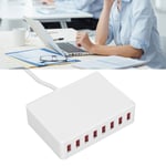 2.4A 50W 8 Ports USB Charger Portable USB Desktop Charging Station For Phone SG5