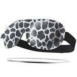 SMUG 100% Blackout Sleep & Eye Mask | Eyelash Extension Friendly | Eye Masks for Sleeping | Sleep Masks for Women & Men | Straps for Dream Comfort & Adjustability | Cow