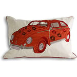 Carnaby Orange Herbie Cushion Cover 35 x 50