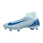 Nike Men's Zm Superfly 10 Acad Fg/Mg Football Shoe, Glacier Blue/Blue Orbit, 9.5 UK