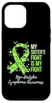 Coque pour iPhone 12 Pro Max My Sister's Fight Is My Fight Is My Fight Non-Hodgkin Lymphoma Sensibilisation au Lymphoma