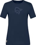 Norrøna Femund Merino T-Shirt W's indigo night blue XS