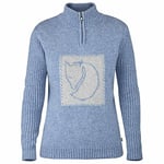 Fjällräven Louise Sweater Women's Jumper, Womens, 88755, Dove Blue, M