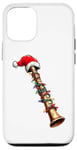 iPhone 12/12 Pro Flute Instrument Christmas Hat Xmas Case