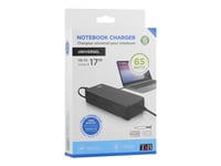 T'nb Universal Mains Charger - Strømadapter - Ac 100/240 V - 65 Watt - Svart