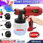 Electric Paint Sprayer Wagnar HVLP Airless Handheld Spray Gun Indoor Home Fence