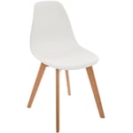 Atmosphera Créateur D'intérieur - Chaise enfant Scandinave blanc