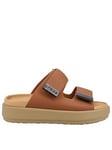 Crocs Brooklyn Luxe X-Strap - Tan