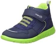 Superfit Boy's Sport7 Mini Sneaker, Blue Green 8000, 12.5 UK Child