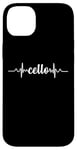 Coque pour iPhone 14 Plus Cello Heartbeat ECG Violoncello Cellists & String Virtuosos