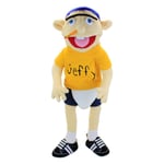 60cm Jeffy Hat Hand Puppet Jeffy Plyschdocka Cosplay Leksak Spel Fylld Docka Barn Julklappar