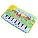 Baby Mat Gym Kick & Play Piano Activity Musical Gym Play Mat Kid Playing Toys