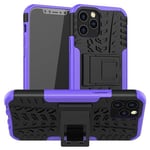 Apple iPhone 12/12 Pro Heavy Duty Case Purple