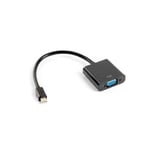 Mini DisplayPort til VGA-adapter Lanberg AD-0006-BK Sort 20 cm