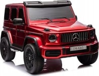 Lean Cars Batteribil Mercedes G63 Xxl Röd 24V