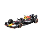 Bburago - 1/43 Racing - 2023 REDBULL Honda RB19 - avec Casque #Verstappen - Plongez dans l'univers de la Course Automobile avec Cette nouveauté 2024, Une réplique précise prête à défier Les Circuits