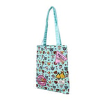 Feisty Pets Glenda Glitterpoop-Sac de Courses Shopping Bag, Multicolore