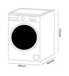 Parmco Washer/ Dryer Combo 15 Programs 10kg/ 6kg White