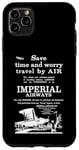 iPhone 11 Pro Max Imperial Airways Vintage 1930s Air Travel Ad Case