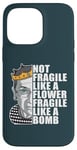 iPhone 14 Pro Max Ruth Bader Ginsburg NOT FRAGILE LIKE A FLOWER BOMB RBG Meme Case