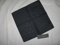 BNWT FRENCH CONNECTION FCUK Floral Satin Pocket Square Handkerchief  Navy Blue 