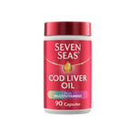 Seven Seas 90ct Cod Liver Oil + Multiv Vitamins Omega-3 Fish Oil Capsules