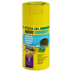 JBL PRONOVO SHRIMPS GRANO, Aliment de Base pour Poissons Crevettes de 1-20 cm, Granulés pour Poissons, Doseur à Clic, taille S, 100 ml