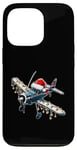 iPhone 13 Pro RC Airplane Model Flight Pilot Christmas Hat Xmas Case