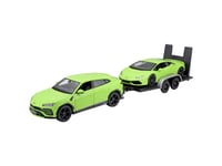 Maisto Design Elite Transporter Lamborghin Urus + Huracan 1:24 Modellbil