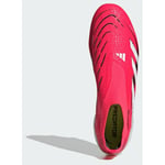 adidas Predator Elite Laceless Sg Pure Victory - Lucid Red/hvit/sort - Vått Gress (Sg), størrelse 44