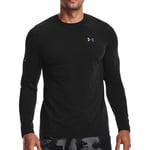 Under Armour Rush Seamless Mens Training Top Black Long Sleeve Running Run Gym