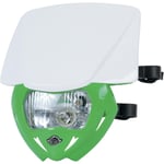 Lampa fram ufo - Framlampa panther vit grön