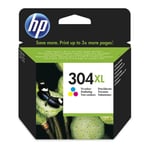 Original HP 304XL Colour Ink Cartridge For DeskJet 3732 Inkjet Printer