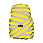 ABUS Protection pluie réfléchissante pour sacs à dos - Lumino X-Urban Cover - housse de sac à dos imperméable & visible - jaune/argent