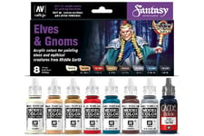 Vallejo Vallejo: 70.242 - Model Color - Fantasy - Elves & Gnomes (8X18 Ml)