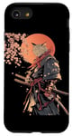 iPhone SE (2020) / 7 / 8 Cat Samurai Ninja Cat Samurai Art Ukiyo-e Case