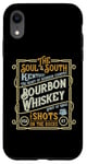 Coque pour iPhone XR Heart of the South Bourbon Whisky Design vintage