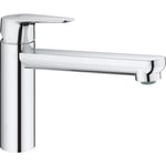 GROHE BAUCURVE engreppsblandare 222mm pip 1 hål t/kv pressgjuten zink