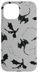 iPhone 15 Black Dragon Celestial Stars Mystical Dark Aesthetic Case