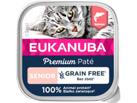 Eukanuba Euk Cat Senior Salmon Pate 85G - (16 Pk/Ps)